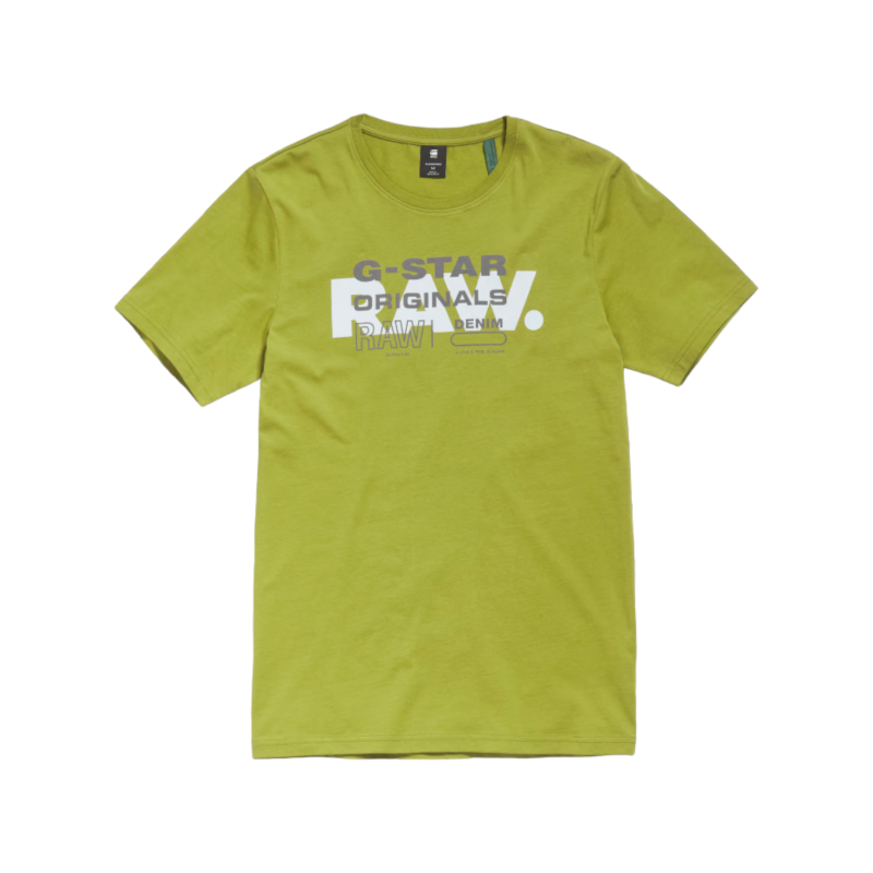 G Star Crew Originals Fresh Olive