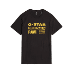 G Star Crew Graphic 8 R T Black