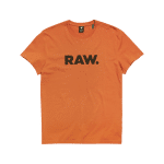 G Star Crew Holorn R T S/S Orange