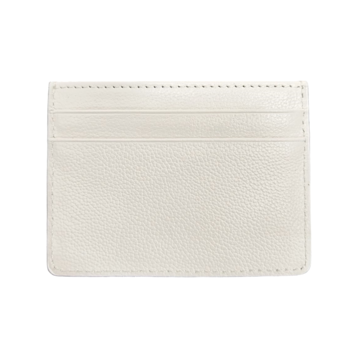 965 1A | The Vialli Maestro Card Holder in white, yellow, and brown combines premium craftsmanship with a stylish design. Its slim profile and multiple compartments make it both elegant and functional for everyday use.