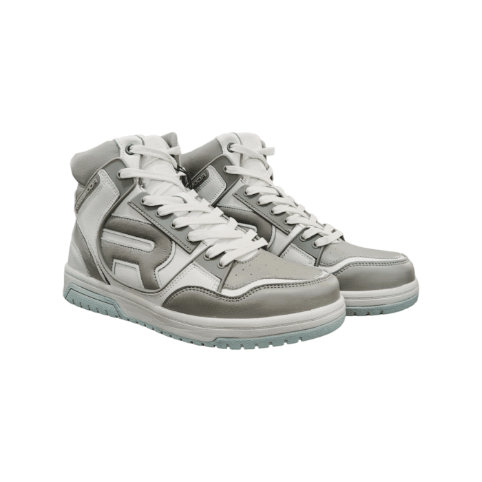 137 154B | The Rossimoda Pure Water Metta Mid in Grey offers urban sophistication and all-day comfort. Crafted from premium leather, it features a cushioned insole and a flexible rubber outsole for exceptional support and traction.