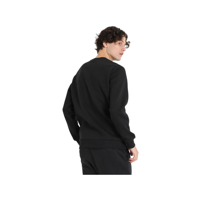 851 3C | The Puma Essential Big Logo Sweater in Black offers the perfect blend of comfort and style, making it ideal for any occasion. Crafted from a soft, durable cotton-polyester blend, this sweater features the iconic Puma logo, ensuring you look effortlessly cool while staying cozy.