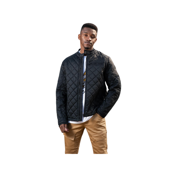 96 74B | The Cutty Joel Denim Jacket in Black combines classic denim styling with modern tailoring, offering a sleek and versatile addition to any wardrobe. Its durable construction and timeless design make it perfect for both casual outings and more polished ensembles, ensuring you stay stylish in any setting.