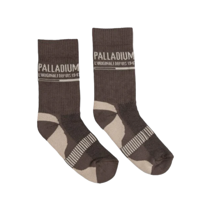 Palladium Socks Shaft Sand Brown