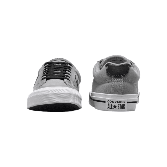 125 34C | Step up your sneaker game with the Converse Sport Casual Low, featuring a sleek design in Classic Grey, Black, and White. These versatile sneakers offer a timeless style and all-day comfort, making them perfect for any casual outfit.