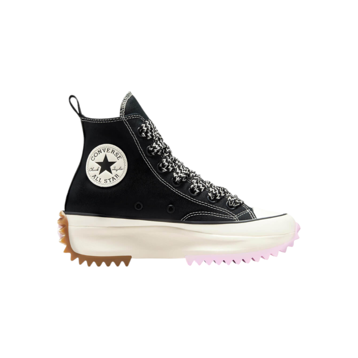 Converse Run Star Hike Hi Platform Black/Pink