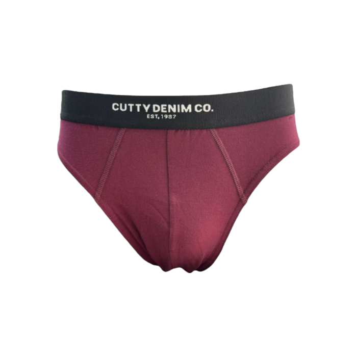 139 3A | The Cutty Cotton Briefs 3-Pack in Maroon, Grey and Melange delivers ultimate comfort with a soft, breathable cotton blend and a snug, tailored fit. Featuring durable construction, moisture-wicking fabric, and a secure waistband, these briefs offer all-day support and a stylish look.