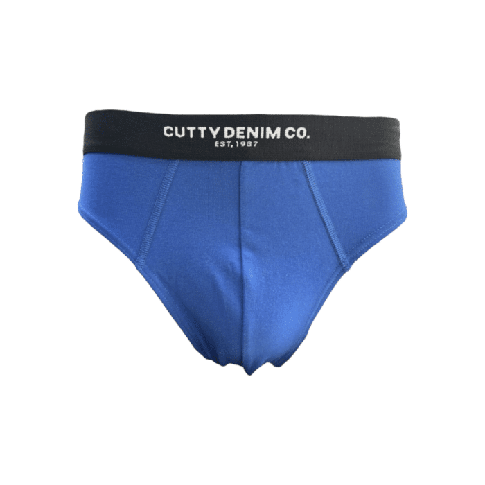 139 4E | The Cutty Cotton Briefs 3-Pack in Maroon, Grey and Blue delivers ultimate comfort with a soft, breathable cotton blend and a snug, tailored fit. Featuring durable construction, moisture-wicking fabric, and a secure waistband, these briefs offer all-day support and a stylish look.