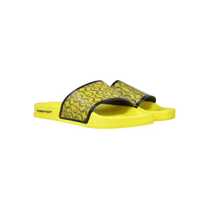 480 7A | The Rossimoda Sandals Ghirlanda in Yellow with Black detailing effortlessly combine bold elegance with modern flair. These sandals feature intricate design elements and contrasting tones, making them a standout piece, perfect for elevating both casual and chic outfits.