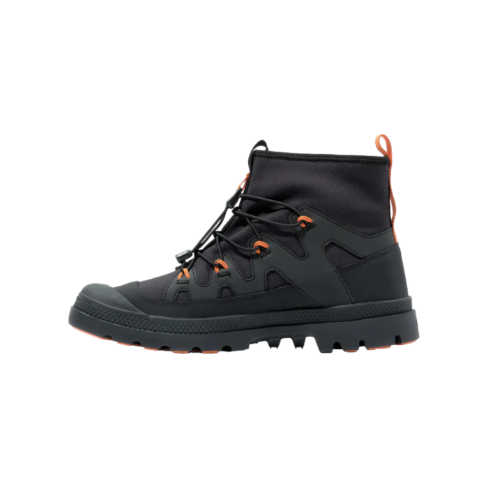 530 169A | The Palladium Pampa Lite+ XPLR WP+ in Black combines lightweight construction with waterproof technology, making it perfect for any weather. These versatile boots offer exceptional comfort and durability, ensuring you stay stylish and protected on all your adventures.