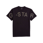 G Star Crew Embro Print R T Dark Black