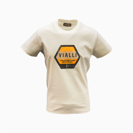 Vialli T-Shirt Hextop Beige