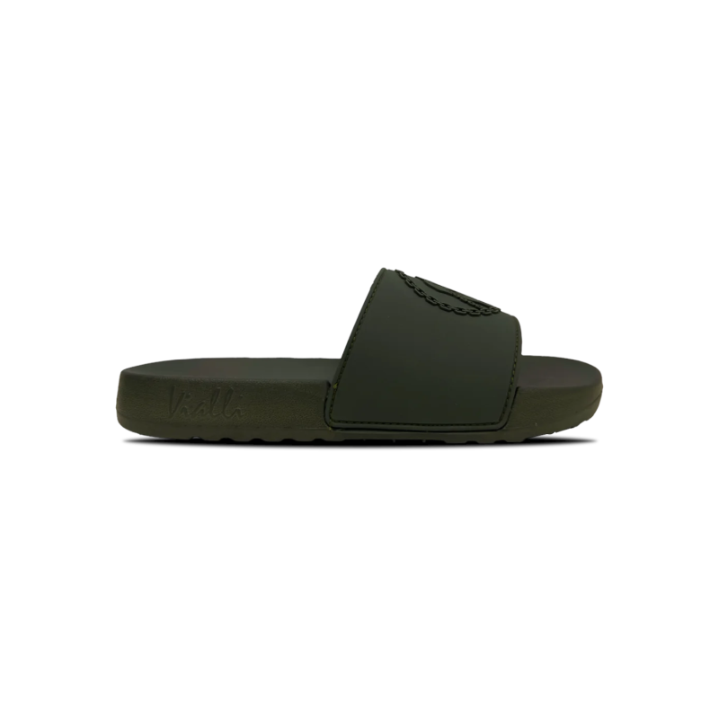 Vialli Slides Frigo Olive Green