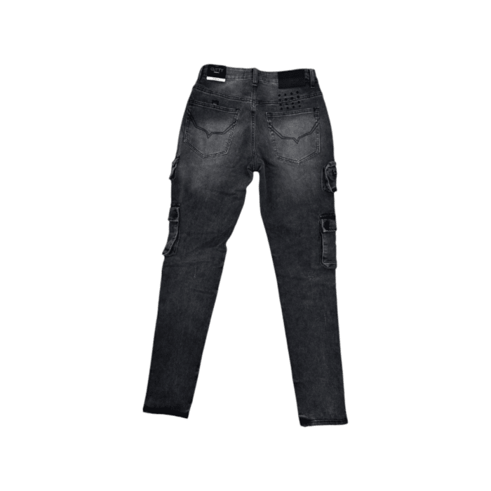 204 68A | The Cutty Jeans Bronco in Black deliver a bold, contemporary look with their vibrant color and slim-fit design. Crafted from durable denim, these jeans offer both style and comfort, making them a versatile choice for casual wear or a night out.