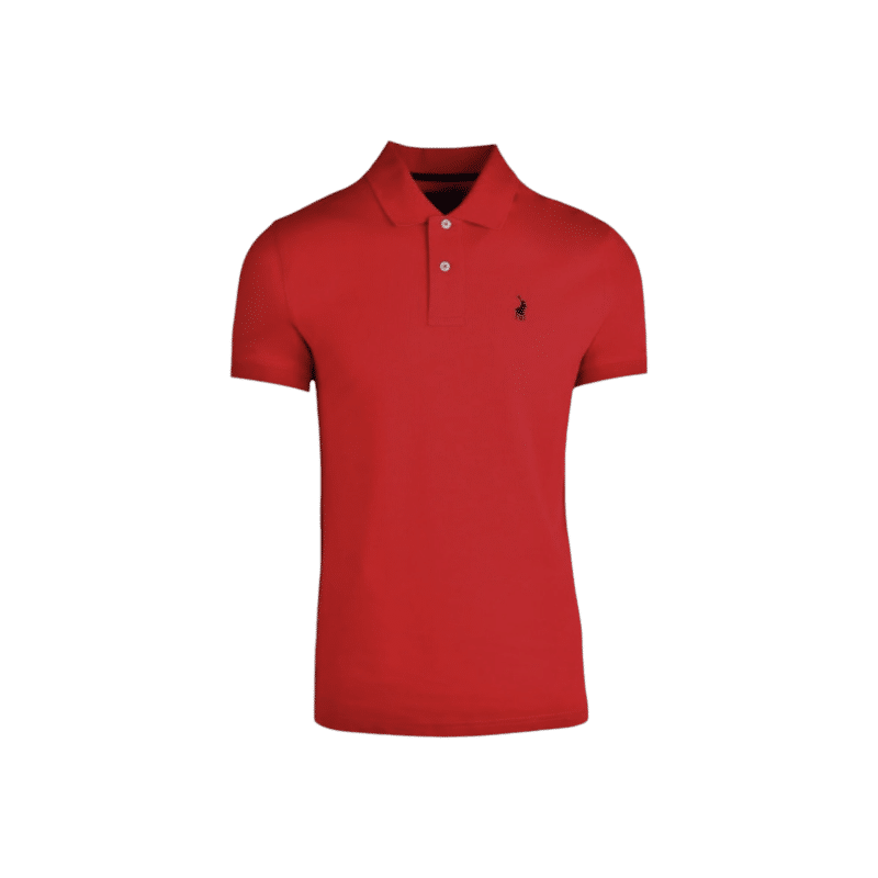 Polo Golfer Stretch Pique Crimson Red