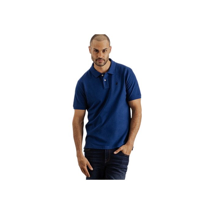 302 55B | The Polo Golfer Stretch Pique in Dark Blue S/S combines classic design with a modern slim fit, making it a versatile addition to any wardrobe. Crafted from high-quality materials, this polo ensures both comfort and style for any occasion.