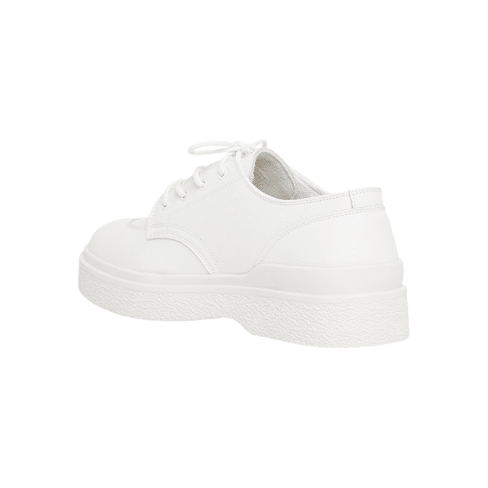 5 76C | The Jonathan D Ray Lace Up Sneaker Suede in White color effortlessly combine sophistication and modern style, making them a versatile addition to any wardrobe. Crafted from high-quality Suede with a sleek detail, these shoes offer a polished look that's perfect for both formal occasions and smart-casual outfits.