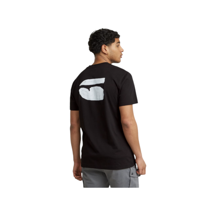 807 94C | The G Star Crew Burger Back Print R T in Dark Black is a stylish and versatile piece perfect for any wardrobe. Made from high-quality fabric, it offers a comfortable fit and a sleek look suitable for any occasion.