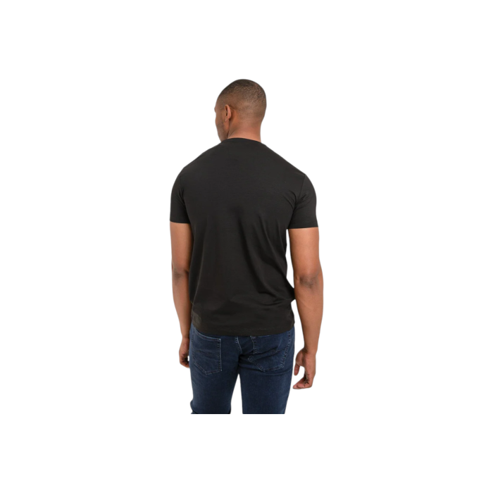 938 46A | The Vialli T-Shirt Impower in black combines sleek design with premium comfort, making it a versatile piece for any wardrobe. Crafted from soft, durable fabric, this shirt ensures a flattering fit and pairs effortlessly with any outfit for a stylish, modern look.