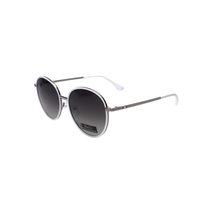 964 6B | The Vialli Sunglasses Don Spiaci C4 in Black and White exude a sophisticated blend of modern elegance and timeless style. Featuring sleek black frames with White accents, these sunglasses offer a refined look that complements both casual and formal wear, ensuring you stay fashionable and protected under the sun.