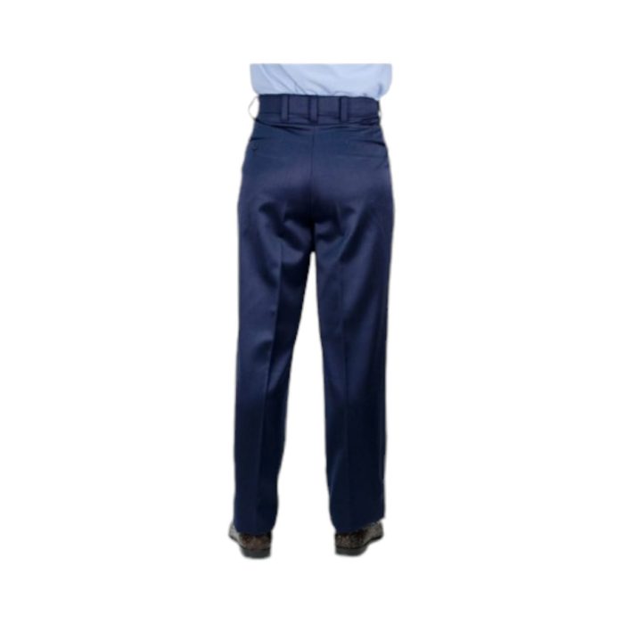 1 2 B | The Brentwood Trousers in Navy combine sleek sophistication with everyday comfort, making them a versatile addition to any wardrobe. Crafted from high-quality fabric, they offer a tailored fit that enhances your silhouette while providing ease of movement, perfect for both formal and semi-formal occasions. With their deep navy hue, flat-front design, and practical pockets, these trousers effortlessly blend style, durability, and functionality for the modern man.