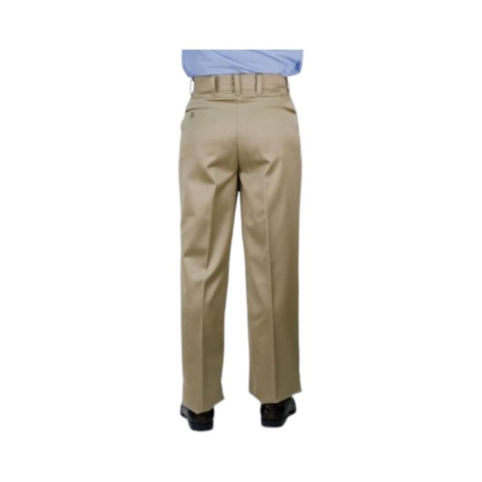 1 7 B | The Brentwood Trousers in Fawn combine modern sophistication with a versatile, earthy tone, making them an ideal choice for any occasion. Crafted from high-quality fabric, these trousers offer a tailored fit that ensures comfort and a sleek silhouette, while maintaining their shape throughout the day. The rich olive color, paired with practical pockets and a refined flat-front design, allows for effortless styling, whether you're dressing for the office or a casual outing.