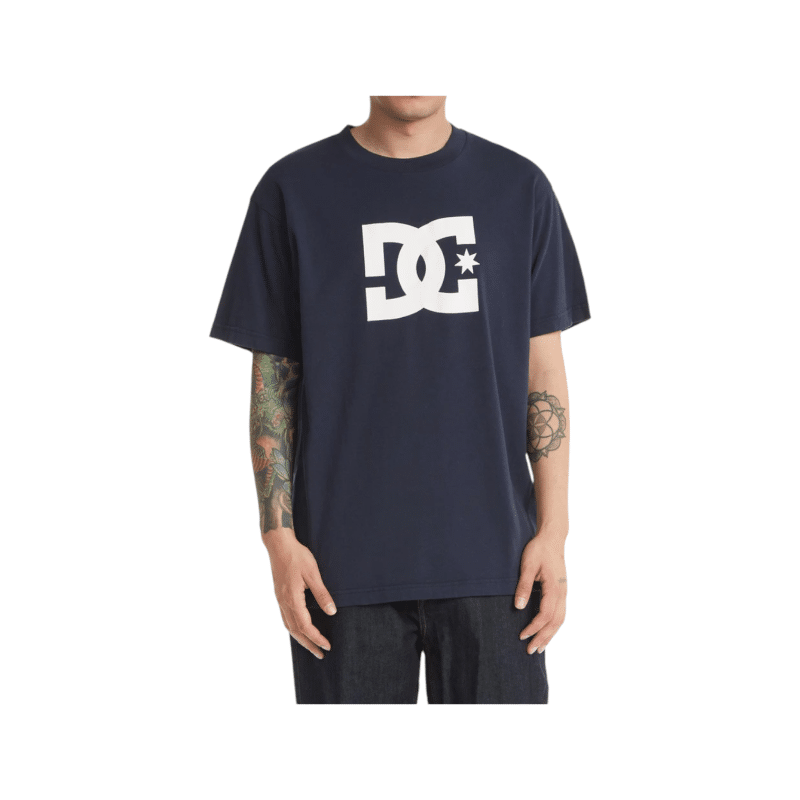 DC Star Logo SS NavyWhite