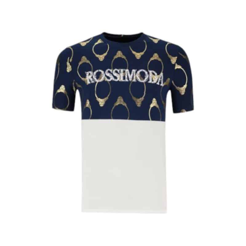 Rossimoda Crew Foglia Blue/White