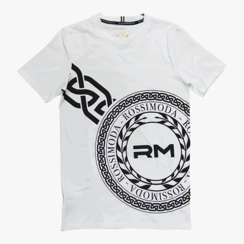 Rossimoda T-shirt Frost Celtic White