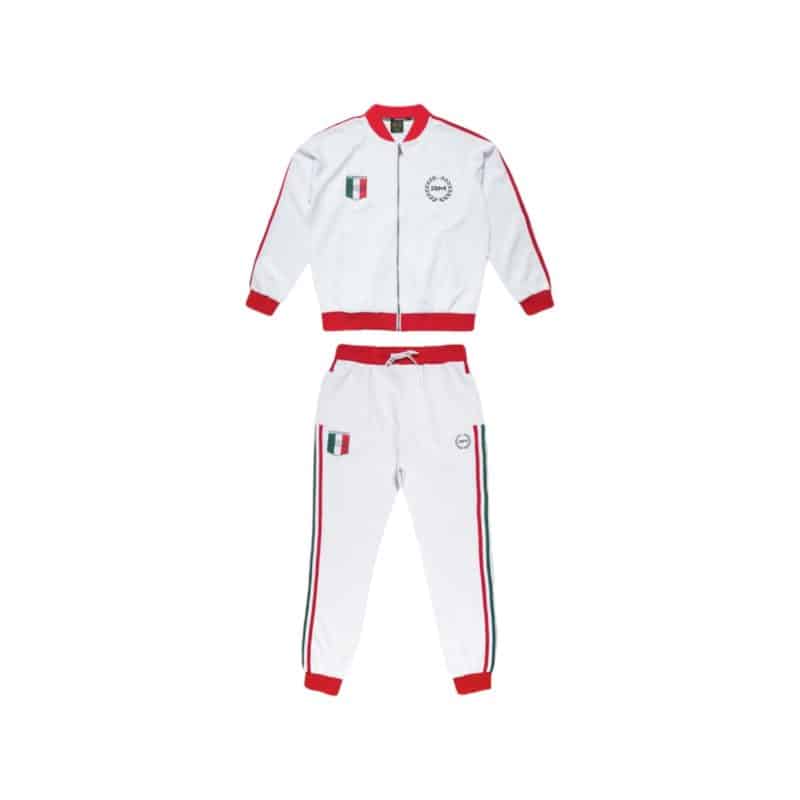 Rossimoda Tracksuit Verde White/Red