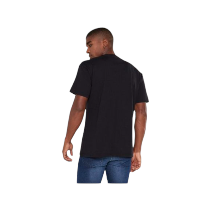 47 1A | The Jonathan D T-Shirt Duke in Black offers a sleek, minimalist design crafted from soft, breathable cotton, providing both comfort and durability for everyday wear. Its versatile black hue and classic fit make it a perfect choice for effortless style, whether dressed up or down.