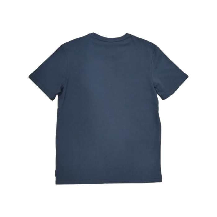 47 26A | The Jonathan D T-Shirt Celer in Steel Blue offers a sleek, minimalist design crafted from soft, breathable cotton, providing both comfort and durability for everyday wear. Its versatile Steel Blue hue and classic fit make it a perfect choice for effortless style, whether dressed up or down.