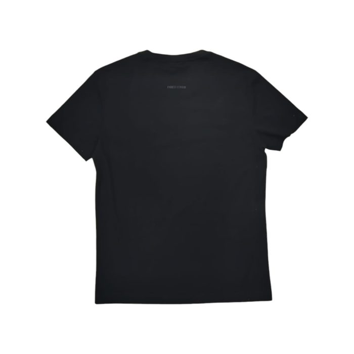 559 106 B | The Enrico Coveri T-Shirt Small Chest Logo in Black is a quintessential wardrobe staple that effortlessly combines elegance and versatility, featuring a classic black hue that serves as the perfect foundation for any outfit. Crafted from high-quality cotton, this t-shirt ensures a luxuriously soft feel and breathable comfort, making it ideal for all-day wear, whether you're out with friends or enjoying a relaxed day at home. With its minimalist small chest logo subtly accentuating the design, this t-shirt offers a refined touch of sophistication, allowing you to easily pair it with jeans, shorts, or chinos for a polished yet casual look that never goes out of style.