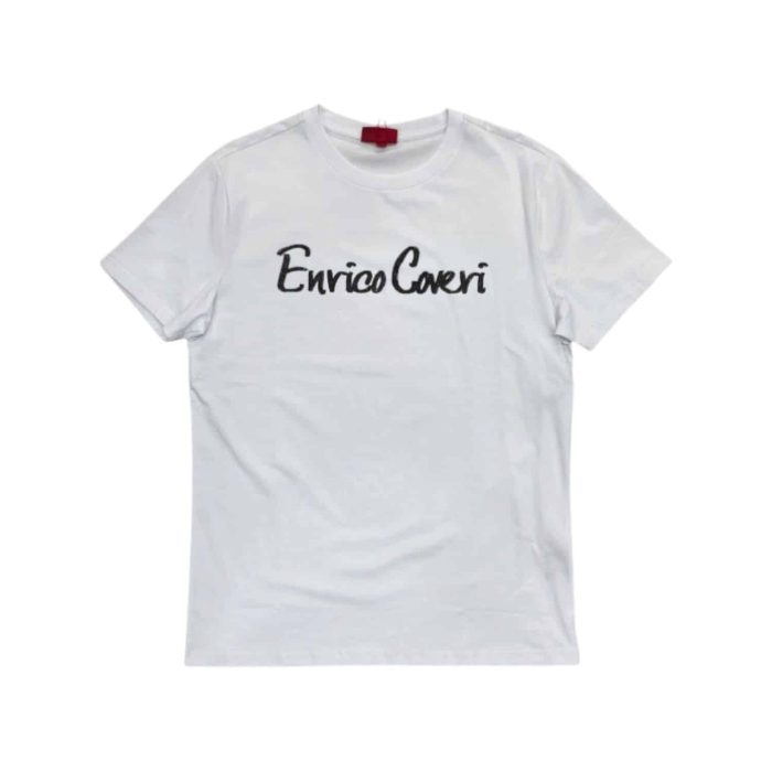 Enrico Coveri T-shirt Stud Print White