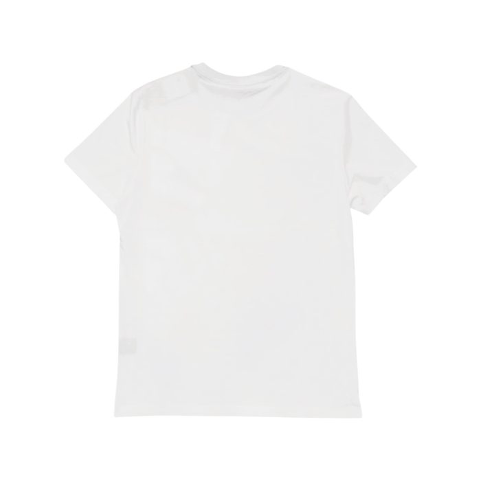 559 130 B | The Enrico Coveri T-Shirt with Neck Logo Print in White is a timeless and versatile piece that adds a touch of sophistication to your casual wardrobe. Made from high-quality cotton, this t-shirt offers exceptional comfort and breathability, perfect for all-day wear in any season. The subtle neck logo print elevates the simple design, allowing you to effortlessly pair it with jeans, shorts, or chinos for a polished yet relaxed look.