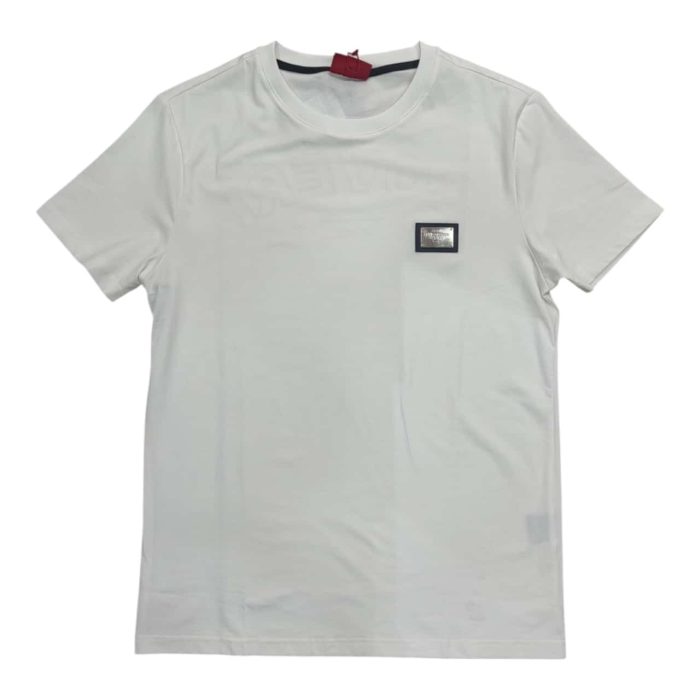 Enrico Coveri Mini Metal Logo T-Shirt White