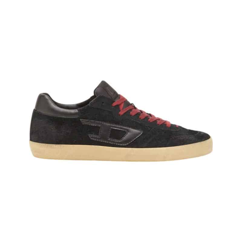 Diesel S-Leroji Low Black Suede