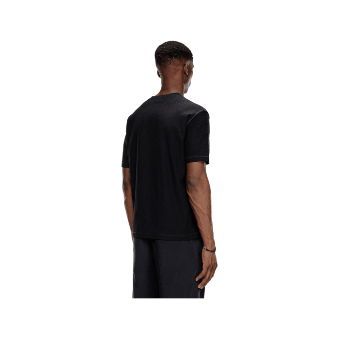 862 93CC | The Diesel T-Shirt T-Adjust K3 Black is a wardrobe staple for any fashion-conscious man. This T Shirt is made from high-quality materials, ensuring that it is both comfortable and stylish. With a range of sizes and designs to choose from, you're sure to find the perfect T Shirt for you.