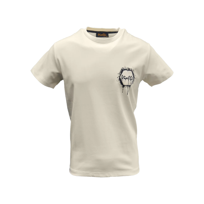 Vialli T-Shirt Impect Cream