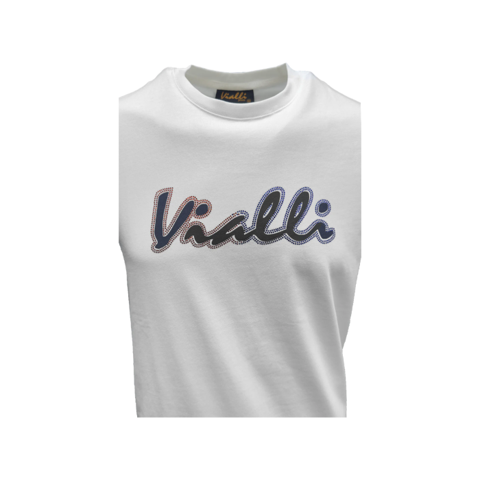 938 57B | The Vialli T-Shirt Intend in White combines sleek design with premium comfort, making it a versatile piece for any wardrobe. Crafted from soft, durable fabric, this shirt ensures a flattering fit and pairs effortlessly with any outfit for a stylish, modern look.