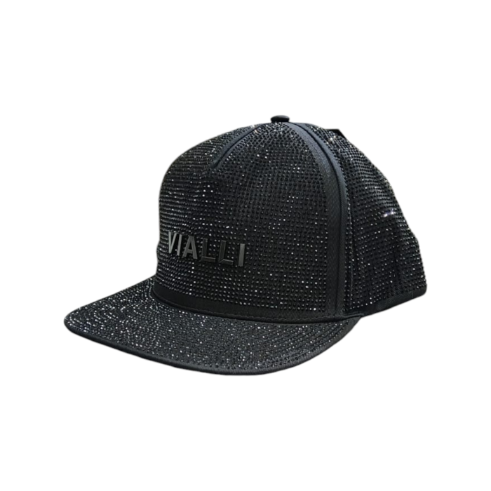 944 8A | The Vialli Caps Fiasca in Black offers a perfect blend of style and functionality, featuring durable, breathable fabric and an adjustable fit for all-day comfort. Its sleek color and structured design make it a versatile accessory, ideal for both athletic and casual wear.