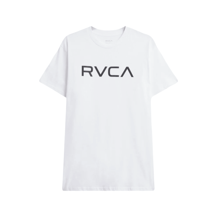 RVCA Tee Shirt Big Logo S/S White/Black