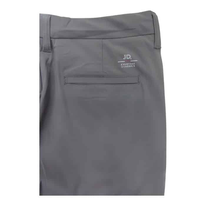 38 3 C | The JD Trouser Avalon Classic Charcoal offers a refined, tailored fit in a timeless charcoal hue, making it a versatile wardrobe staple for both professional and formal occasions. Crafted from premium, wrinkle-resistant fabric, these trousers provide all-day comfort while maintaining a crisp, polished appearance. With practical details like a structured waistband, functional pockets, and a customizable hem, they seamlessly blend style and functionality, ensuring a perfect fit and effortless sophistication for any setting.