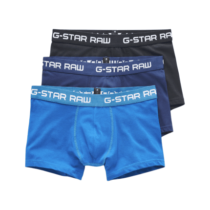 G Star Classic Trunks 3-Pk Multi Blue