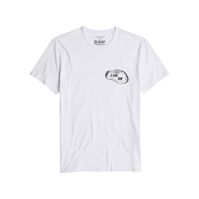 G-Star RAW Carabiner Logo T-Shirt White