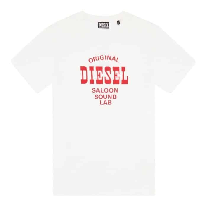 Diesel T-Diegor E12 White T-shirt