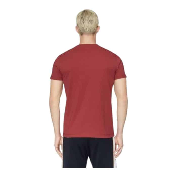 862 22 C | The Diesel T-Diegor E12 Red T-shirt is a bold and stylish wardrobe essential crafted from 100% premium cotton for unmatched comfort and durability. Its vibrant red hue and classic crew-neck design create a versatile piece that pairs effortlessly with casual or edgy outfits, while the subtle Diesel branding adds a touch of modern sophistication. Designed for everyday wear, this T-shirt offers breathable fabric, easy maintenance, and a universally flattering fit, making it a standout choice for fashion-forward individuals.