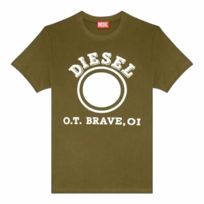 Diesel T Shirt T-Diegor K64 Brave Olive