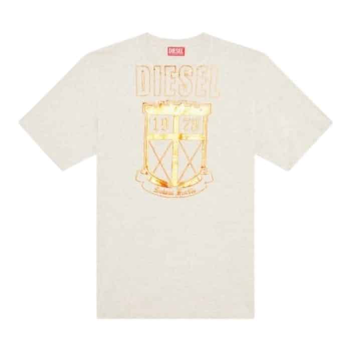 Diesel T Shirt T-Just L12 Oatmeal