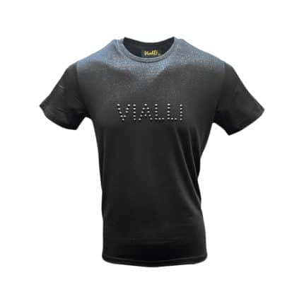 Vialli T Shirt Exit Gold Dust